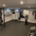 rubber flooring rolls for home gyms