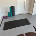 staylock orange peel tiles workout room