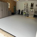 gray interlocking garage tiles