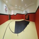 custom wall padding for home court