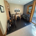 bikes sitting on black orange peel staylock tiles