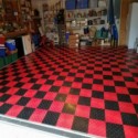 Garage Floor Tile Diamond 5/8 Inch x 1x1 Ft. customer review photo 1