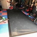 Rubber Flooring Roll Greatmats 1/4 Inch Black 10 LF customer review photo 1