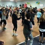Aerobic flooring tile Jazzercise Commack thumbnail
