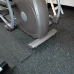 Rubber Flooring Rolls 3/8 Inch Regrind Confetti for gym floor