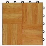 Modular flooring tile options for durable flooring surfaces that are easy to snap install.