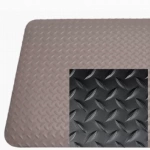 Industrial Floor Mats Cushion Comfort Diamond Dekplate 3 x 5 feet