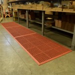 best red anti fatigue rubber mats thumbnail