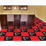 Carpet Tile NFL Atlanta Falcons 18x18 Inches 20 per carton