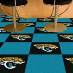 Carpet Tile NFL Jacksonville Jaguars 18x18 Inches 20 per carton