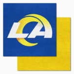 Carpet Tile NFL Los Angeles Rams 18x18 Inches 20 per carton