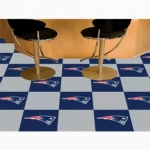 Carpet Tile NFL New England Patriots 18x18 Inches 20 per carton