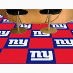 Carpet Tile NFL New York Giants 18x18 Inches 20 per carton