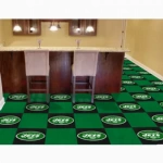 Carpet Tile NFL New York Jets 18x18 Inches 20 per carton