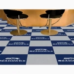 Carpet Tile NFL Seattle Seahawks 18x18 Inches 20 per carton