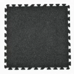 Plush Comfort Carpet Tile 5/8 Inch x 10x20 Ft. Kit Beveled Edges