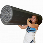 Cheer mats in full size competition flexi rolls and home cheerleading mats