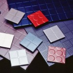 Rubber floor tiles are designed for basement, gym, and commercial