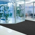 Berber Roll Goods Indoor Entrance Matting-Singed Edge 6 x 125 ft 