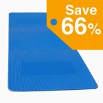 Portable Exercise Mat 20 x 52 Inches Blue