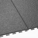 modular flooring tiles installed over vinyl thumbnail