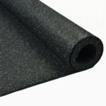 ForceFit Athletic Rolled Rubber 10% Color 6 mm x 4 Ft. Wide Per SF