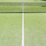 Tennis Court Artificial Turf Roll 3/4 Inch x 15 Ft. Wide Per SF