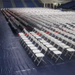 Protective Gym Floor Covers 32 oz Vinyl per SF