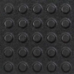 Equine Wash Bay Mats Button Top 4x6 Ft x 1/2 Inch Straight Edge