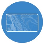 Long lasting and easy to clean, the K-Marble Foot Mat provides comfort.