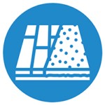 Interlocking raised flooring for basements, home gyms, and work stations