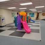 Indoor Playground Flooring Tiles 1-1/2 Inch x 1x1 Meter