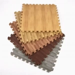 Wood Grain Foam Tiles Reversible 1/2 Inch x 2x2 Ft.