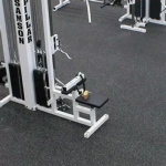 Interlocking Rubber Floor Tiles Mega Lock 3/4 Inch Color