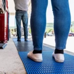 FlexiPath Covid-19 Social Distancing Matting 1.6 ft x 84 ft Roll 