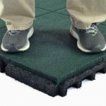 interlocking rubber tile 2.75 thick for outdoor playground thumbnail