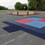 Max Playground Rubber Tile Daybright 2.5 inch Colors