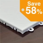 Basement Portable Floor Tile 5/8 Inch x 1x1 Ft.