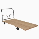 Portable Dance Floor Wood Cart