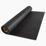 Rubber Flooring Rolls 1/4 Inch 4x10 Ft Black for home gym floor mats