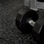 Rubber Gym Flooring Tiles Heavy Drop Standard