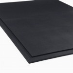 Rubber floor mats are great for home and commercial use.