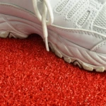 Greatmats Gym Turf Value 3/4 Inch x 15 Ft. Wide 5 mm Foam - Red