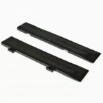 Entrance Tile Corner Border Black 1/2 Inch
