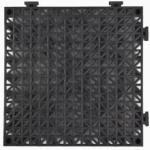 Perforated Tile - Heavy Duty - 3/4 Inch Black