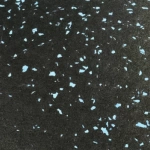 Survivor Rubber Tile Interlocking Big Chip 20% Color 1/4 Inch x 2x2 Ft. 