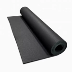 Rolled Rubber Black 1/4 Inch Pacific Per SF