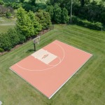 Lay basketball court tiles over grass or gravel thumbnail