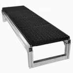 Wearwell Foundation Platform System Diamond-Plate 12x36x18 Inch Kit