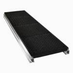 Wearwell Foundation Platform System Diamond-Plate 4x18x18 Inch Kit